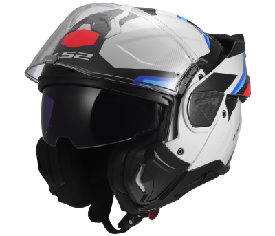 FF910 Advant II TRIPLE Gloss White Blue Red