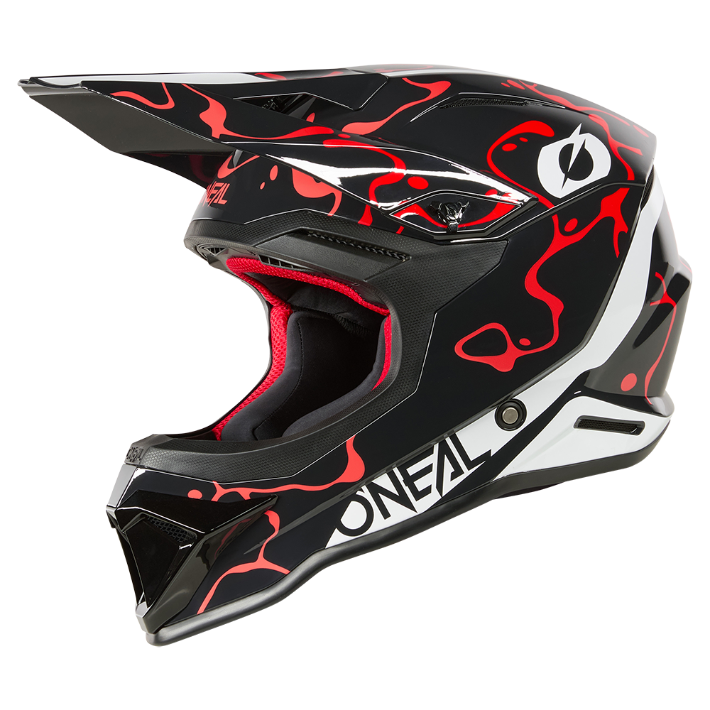 1SRS Helmet SPLASH black/red 