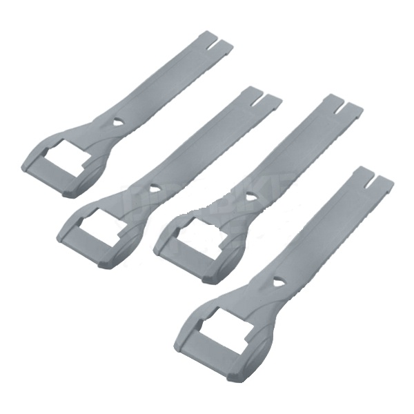 4645-007 Long strap Silver