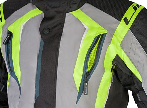 BUDDY GREEN - pánská textilná moto bunda