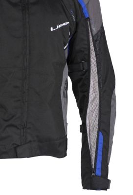 LUCAS blue - pánska textilná moto bunda