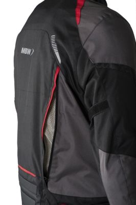 LUCAS red - pánska textilná moto bunda