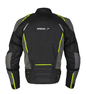 LUCAS yellow - pánska textilná moto bunda