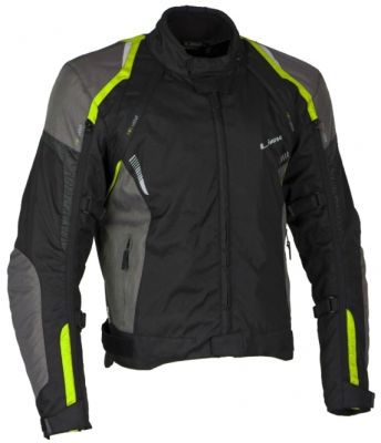 LUCAS yellow - pánska textilná moto bunda