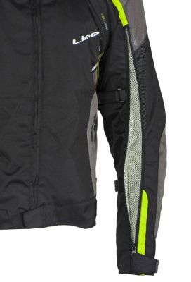 LUCAS yellow - pánska textilná moto bunda