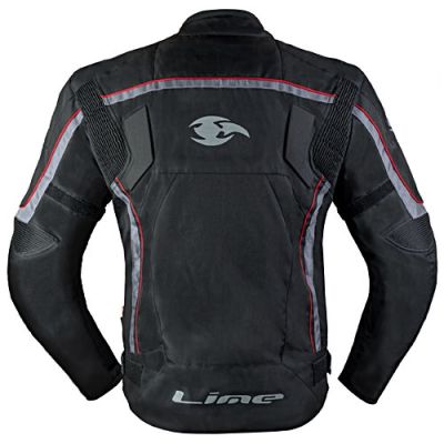 NEO red - pánska textilná moto bunda