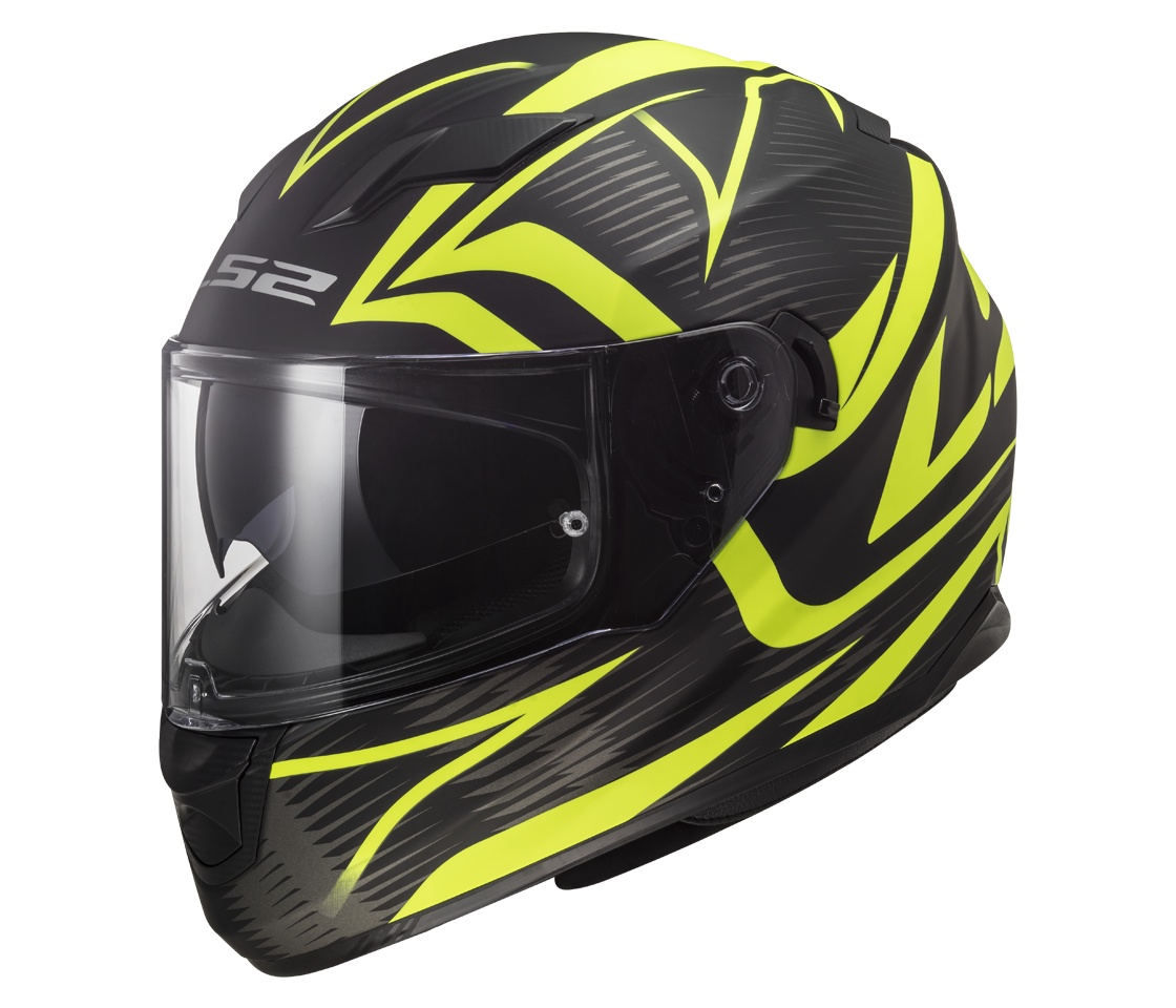 STREAM EVO FF320 JINK Matt Black H-V Yellow