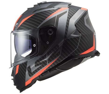FF800 STORM II RACER II Matt Titanium Fluo Orange