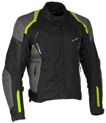 LUCAS yellow - pánska textilná moto bunda