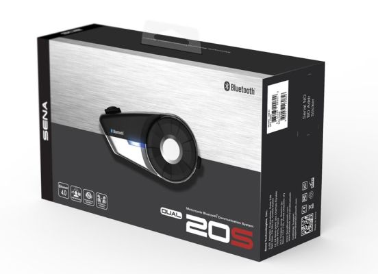 Interkom Sena 20S s univerzálnym mikrofónovým kitom - Dual pack
