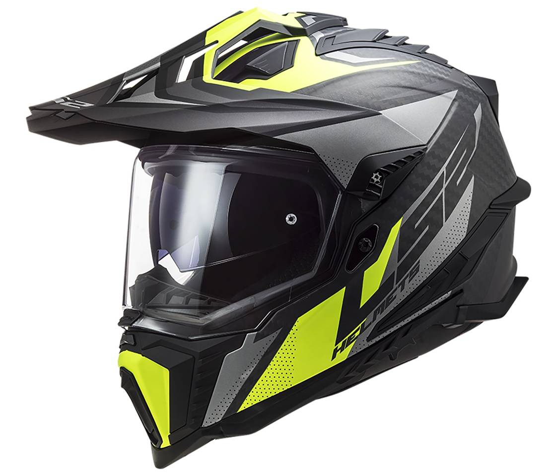 MX701 Explorer C Carbon Focus Matt Titanium H-V Yellow