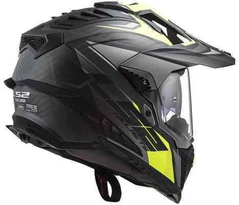 MX701 Explorer C Carbon Focus Matt Titanium H-V Yellow