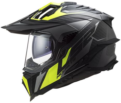 MX701 Explorer C Carbon Focus Matt Titanium H-V Yellow