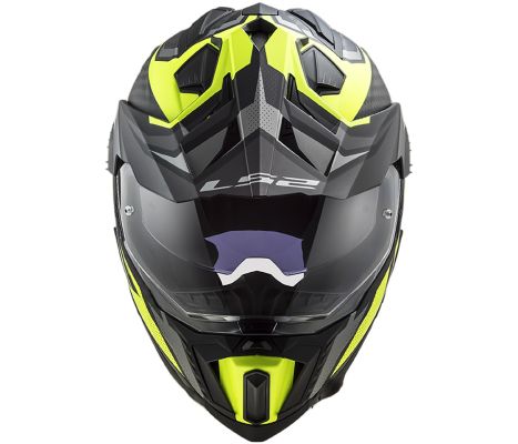 MX701 Explorer C Carbon Focus Matt Titanium H-V Yellow