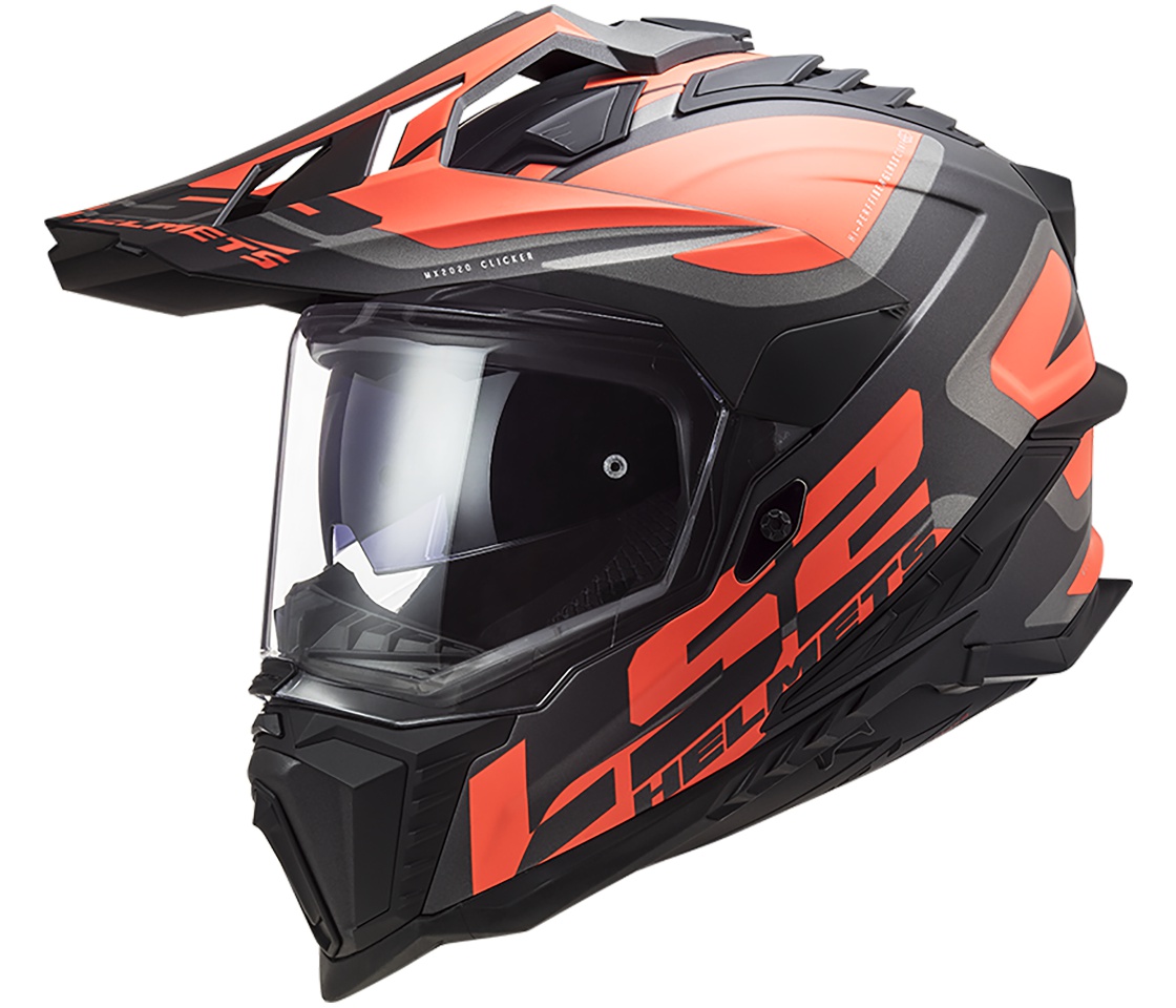 MX701 Explorer HPFC Alter Matt Black Fluo Orange