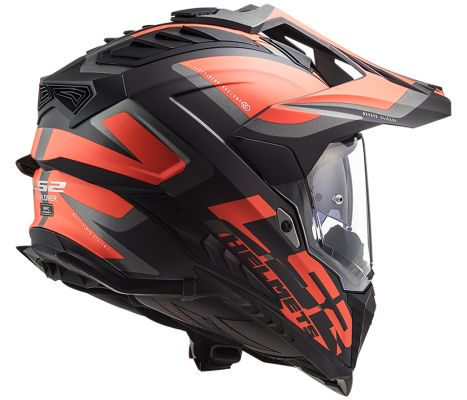 MX701 Explorer HPFC Alter Matt Black Fluo Orange