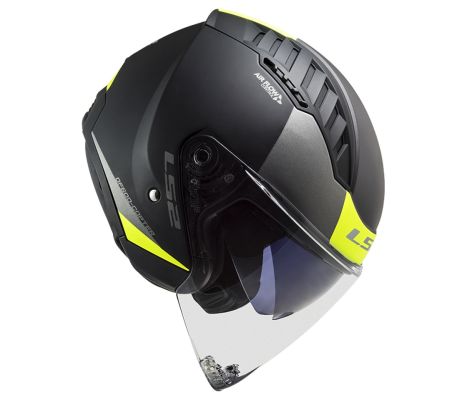 OF600 Copter II Urbane Matt Black H-V Yellow