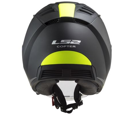 OF600 Copter II Urbane Matt Black H-V Yellow