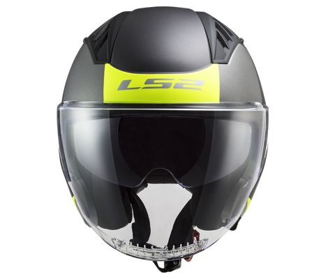 OF600 Copter II Urbane Matt Black H-V Yellow
