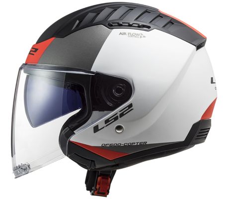 OF600 Copter II Urbane Matt White Red
