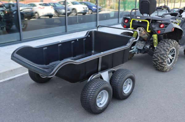 SHARK ATV Záhradný vozík GARDEN 680 BLACK, 4 kolo