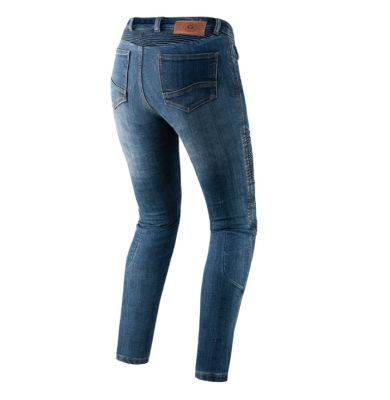 Kevlárove rifle Vandal Denim Washed Blue dlhá dĺžka