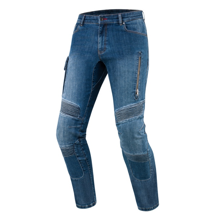 Kevlárove rifle Vandal Denim Washed Blue dlhá dĺžka