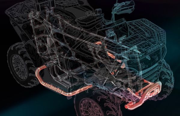 Snarler AT6 S WHITE/RED T3B