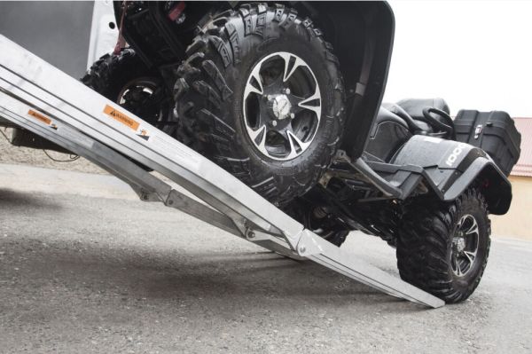 ATV SHARK, MOTO hliníkové nájázdy (2 kusy), nosnosť max. 680 kg