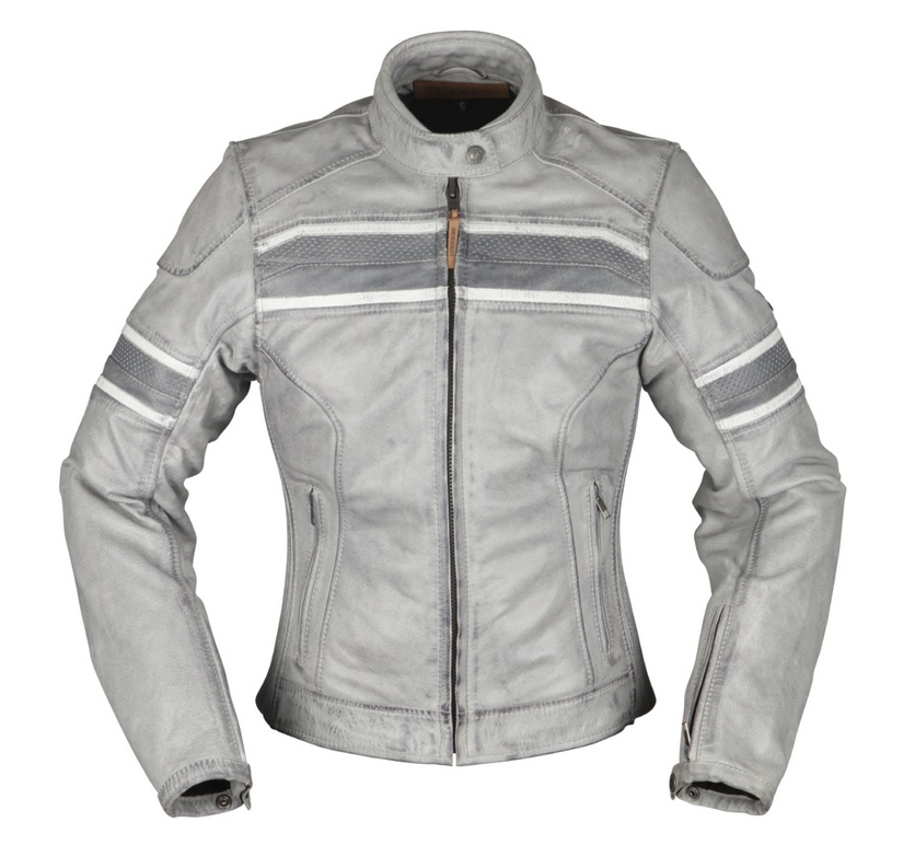 Kožená bunda Iona Lady Grey