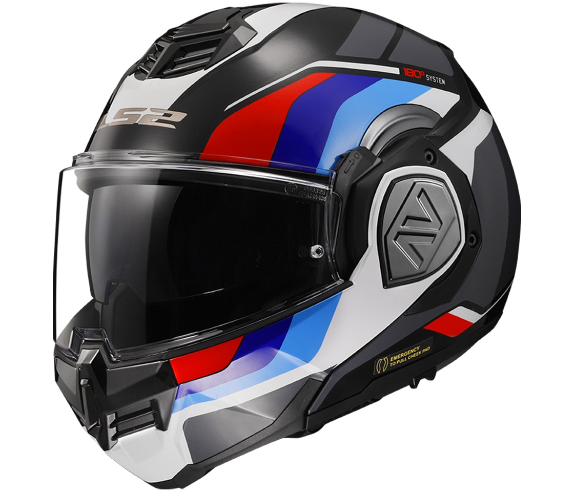 FF906 Advant Sport Black Blue Red White