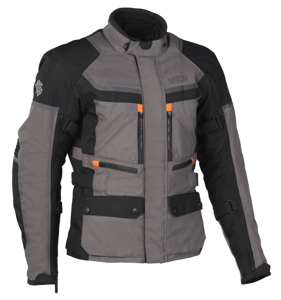 ADVENTURE EVO JACKET ORANGE - pánska textilná moto bunda