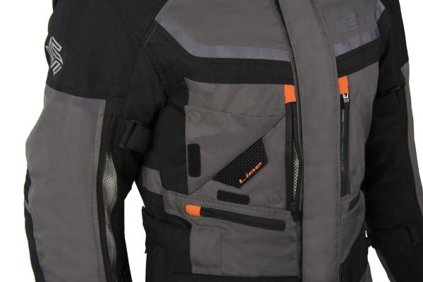 ADVENTURE EVO JACKET ORANGE - pánska textilná moto bunda