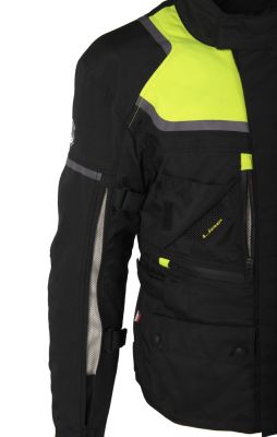ADVENTURE EVO JACKET YELLOW - textilná pánska moto bunda