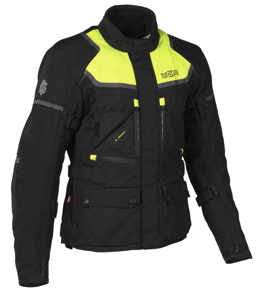 ADVENTURE EVO JACKET YELLOW - textilná pánska moto bunda