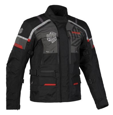 MEMPHIS JACKET BLACK - textilná pánska moto bunda
