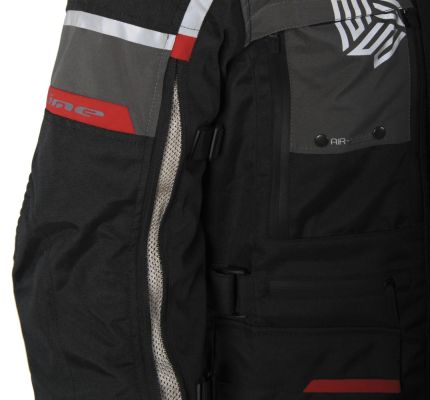 MEMPHIS JACKET BLACK - textilná pánska moto bunda