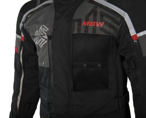 MEMPHIS JACKET BLACK - textilná pánska moto bunda