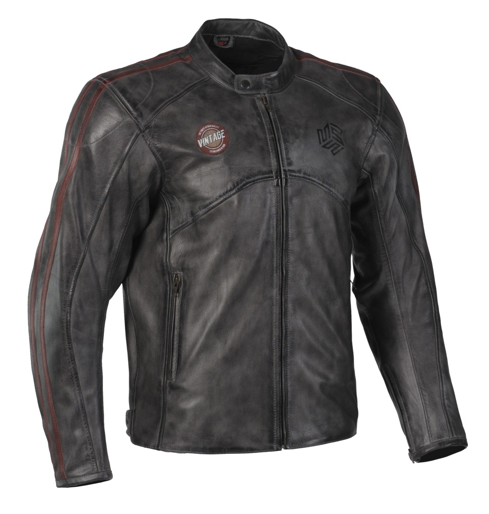 VINTAGE - pánska koženná moto bunda