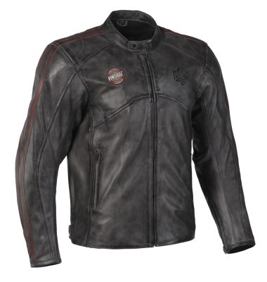 VINTAGE - pánska koženná moto bunda