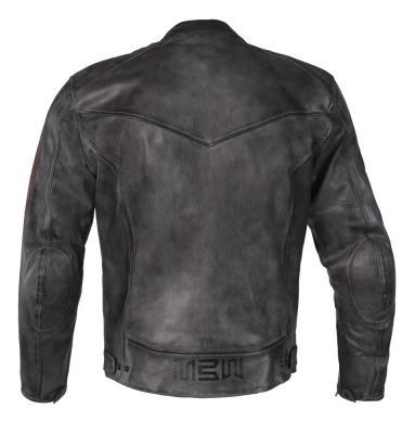 VINTAGE - pánska koženná moto bunda