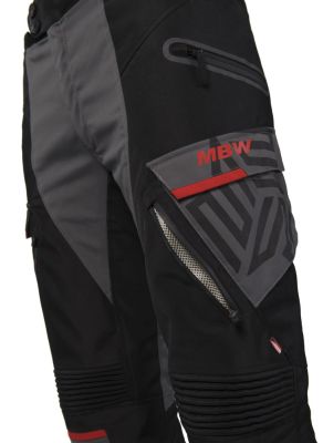 MEMPHIS PANTS BLACK - textilné pánske moto nohavice