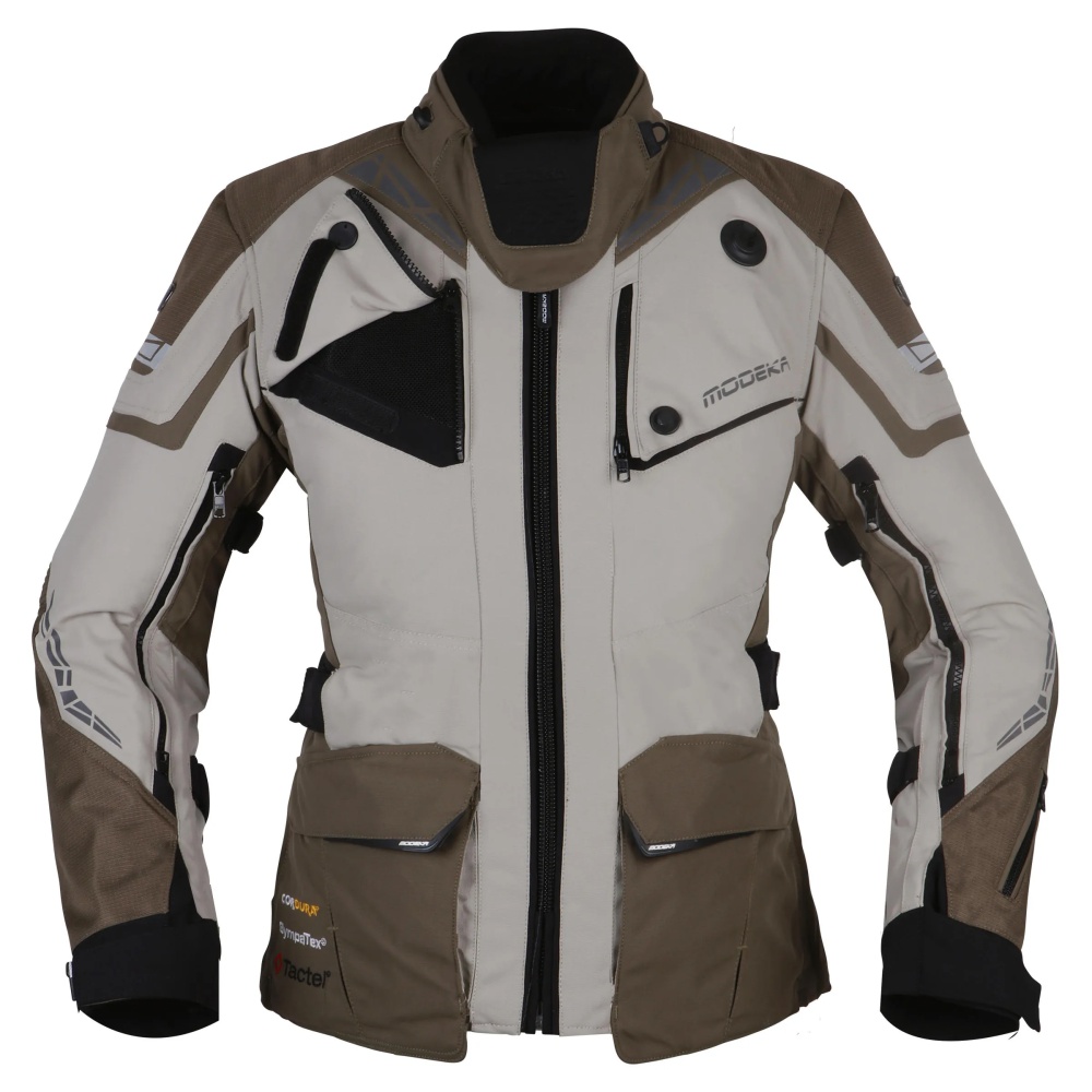 Dámska trojvrstvová textilná bunda Panamerica Lady II Gray Khaki