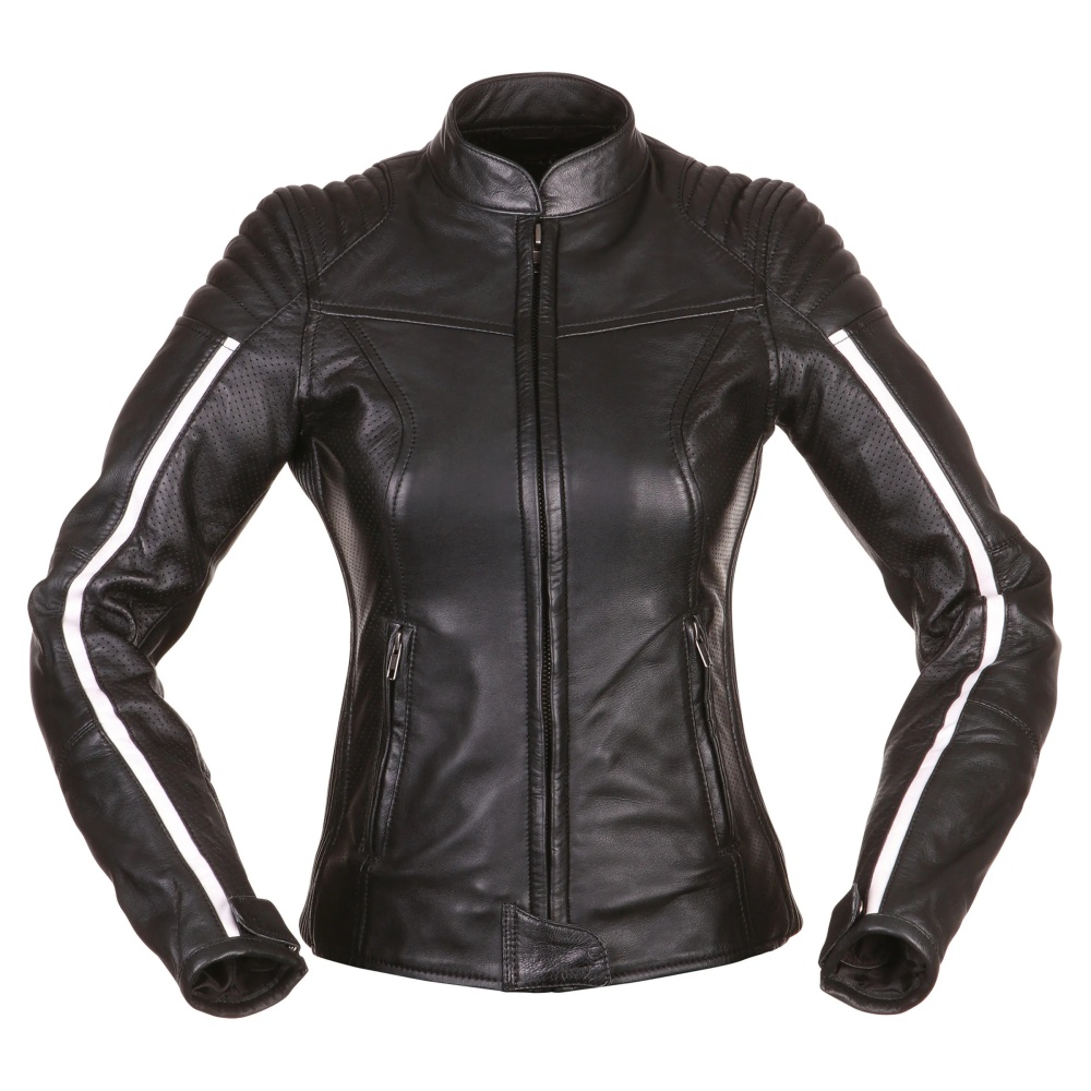 Alva Lady kožená dámska moto bunda