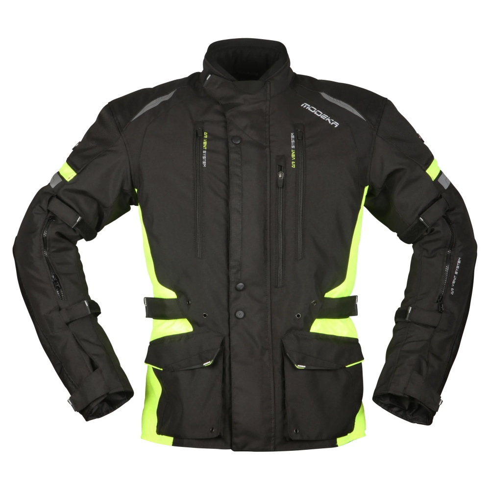 Striker II Pro textilná bunda Black Yellow