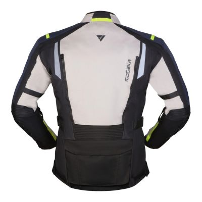 TEXTILNÁ BUNDA VARUS popolavá modrá