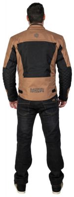 ACE JACKET BLACK-BROWN TEXTILNÁ MOTO BUNDA