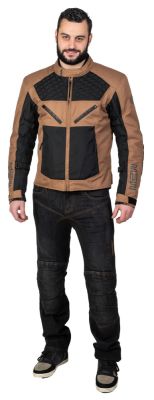 ACE JACKET BLACK-BROWN TEXTILNÁ MOTO BUNDA