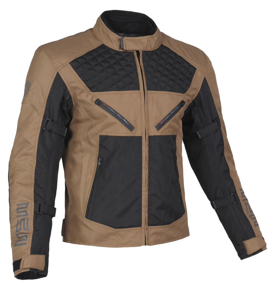 ACE JACKET BLACK-BROWN TEXTILNÁ MOTO BUNDA