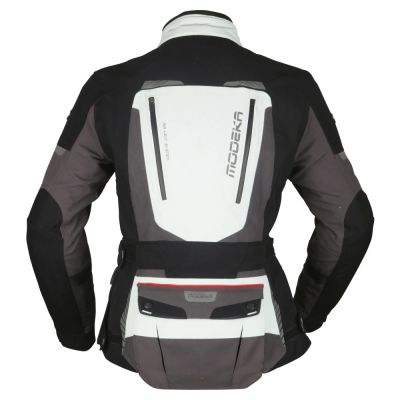 Motocyklová bunda  Viper LT Lady popolavá